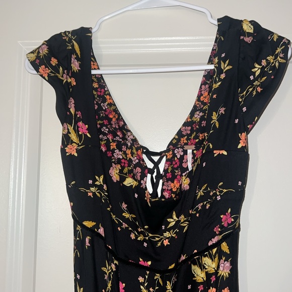 NWT Free People Floral Print Dress - Picture 2 of 6